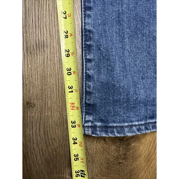 Kut from the Kloth Jeans Women Size 14 Nicole High Rise Flap Pocket Boot Cut - Picture 14 of 15